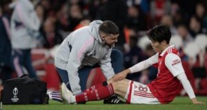 Arsenal defender ruled out for the rest of the season