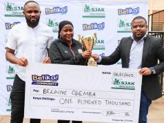 Beldine Odemba wins SJAK Coach of The Month Award Harambee Starlets head coach Beldine Odemba has won the SJAK Award for being the best coach in November.