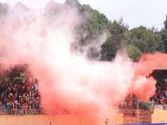 FKF Warns Shabana Over Smoke Bombs Shabana FC ultras in a previous match