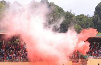 FKF Warns Shabana Over Smoke Bombs Shabana FC ultras in a previous match