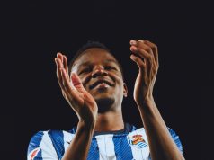 Job Ochieng scores for Sociedad as Stars prospect seals Playoff spot in England Job Ochieng fires 10-man Sociedad to victory in Spain as Omurwa suffers defeat in Morocco
