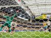 Martinelli Strikes Late as Brazil Edge Japan to Reach World Cup Last 16 Japan goalkeeper Zion Suzuki (1) is beaten by a header from Brazil's Casemiro (5) for their first goal during the World Cup round of 32 soccer match between Brazil and Japan in Houston, Monday, June 29, 2026.